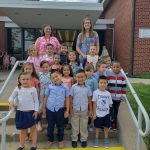 class of students with teachers